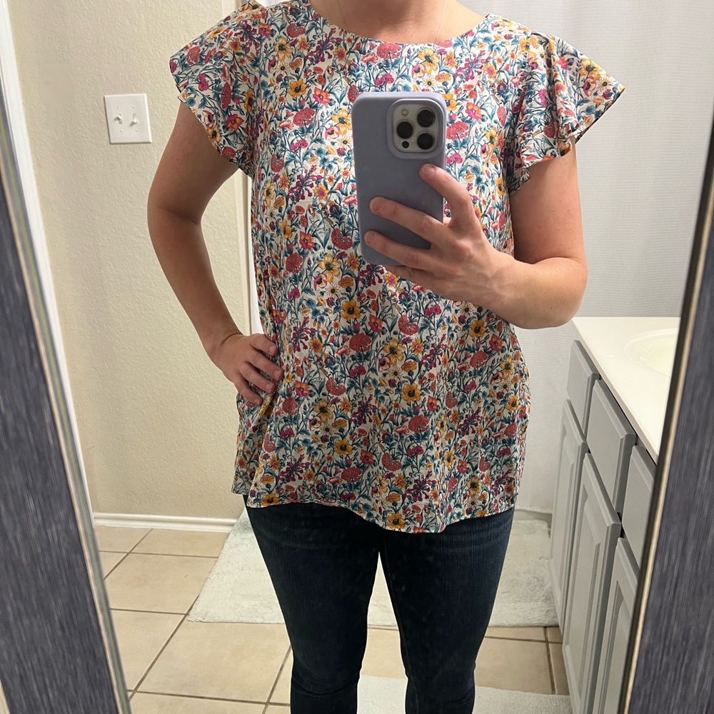 Antonio Melani Floral Top